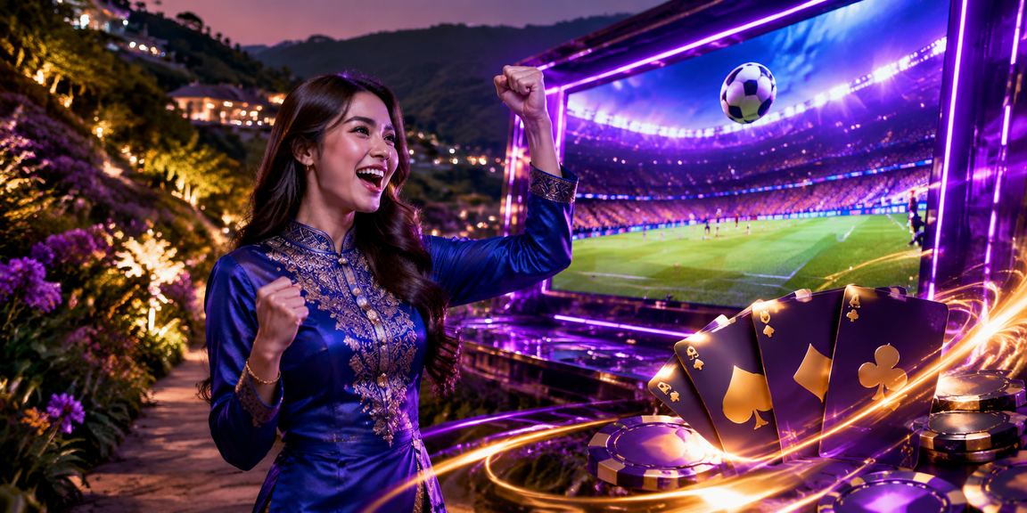 Pertaruhan sukan bola sepak Malaysia dengan pemain memakai baju kurung